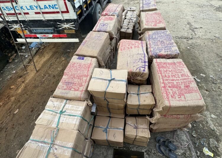 IMFL seized at Dighorkhal toll gate