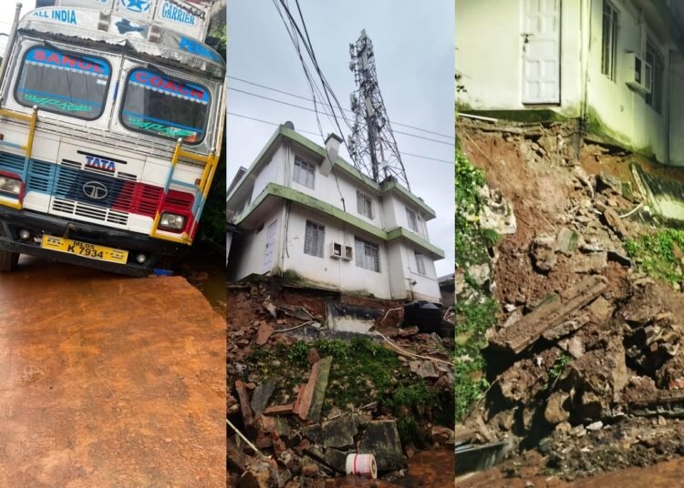 House in city on verge of collapse