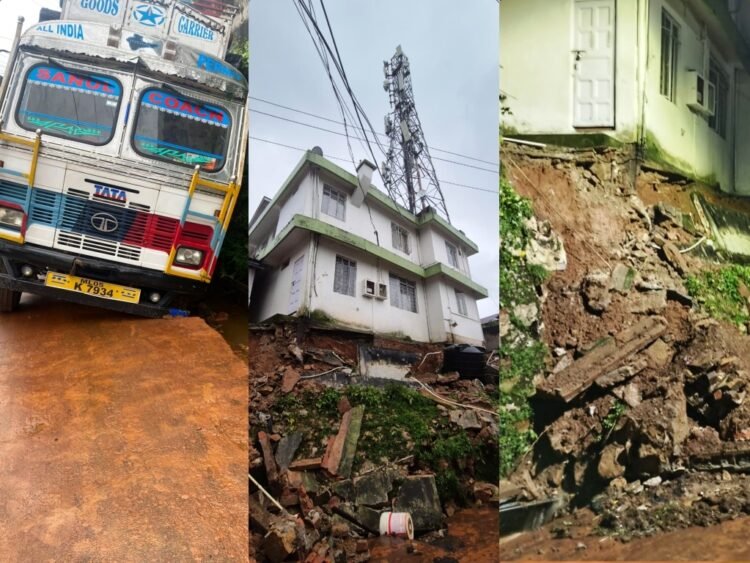 House in city on verge of collapse