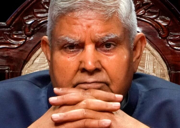 Vice President Jagdeep Dhankhar resigns, citing medical reasons