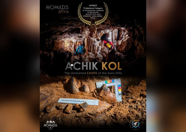 Documentary on caves of Garo Hills wins award in Brazil