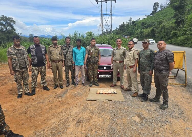 One held with heroin in EJH