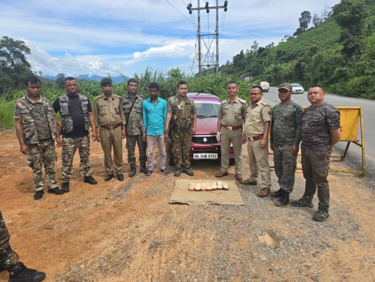 One held with heroin in EJH