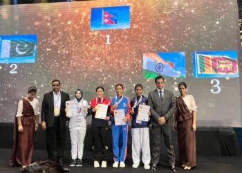 Kynjailin takes Bronze at South Asian Karate Championship in Sri Lanka