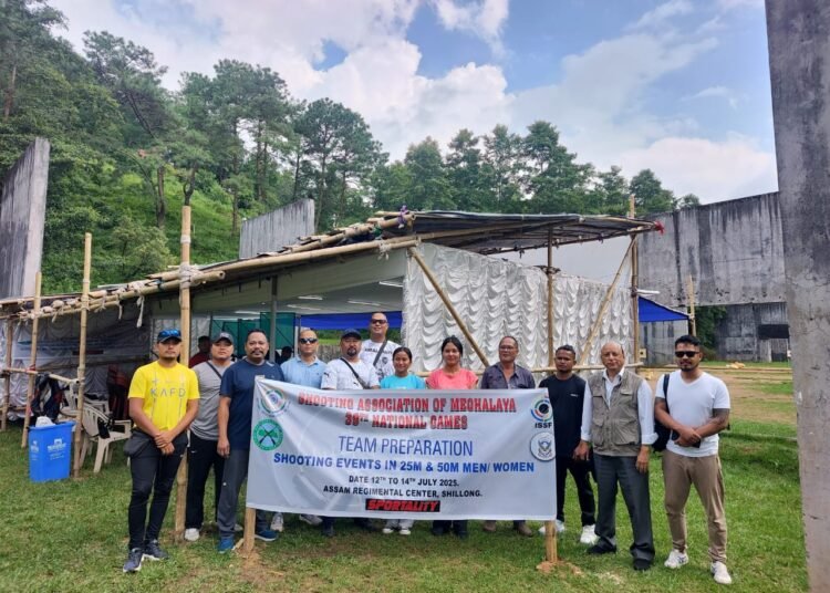 Shooting association holds selection trials for National Games