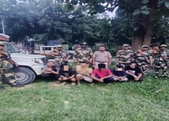 More than 100 Bangladeshi illegals caught by BSF in last 3 months