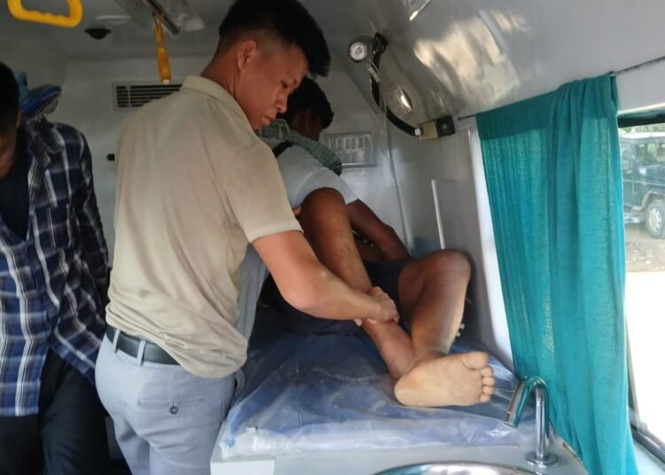 BSF Meghalaya rescues Hematemesis patient, ensures safe transfer to hospital