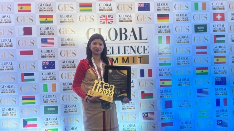 Jowai woman wins iconic award