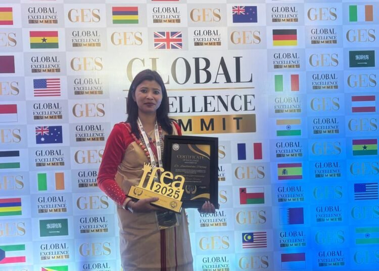 Jowai woman wins iconic award