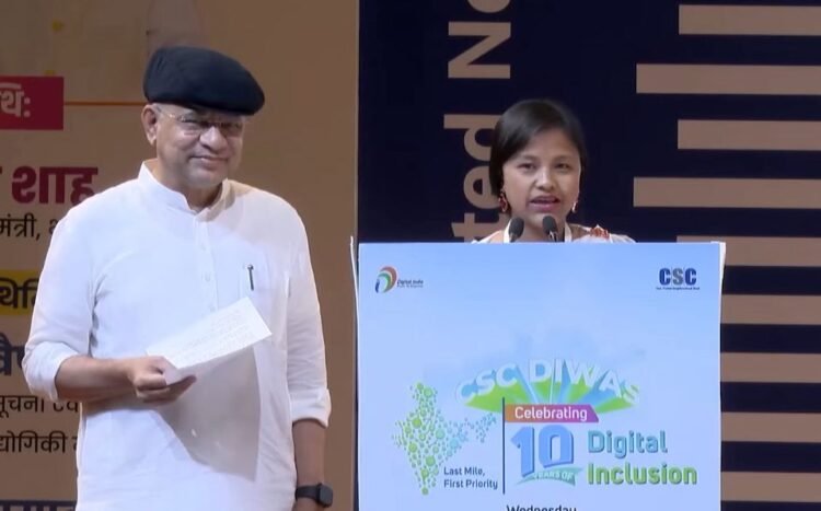 Centre praises Meghalaya entrepreneur for digital service