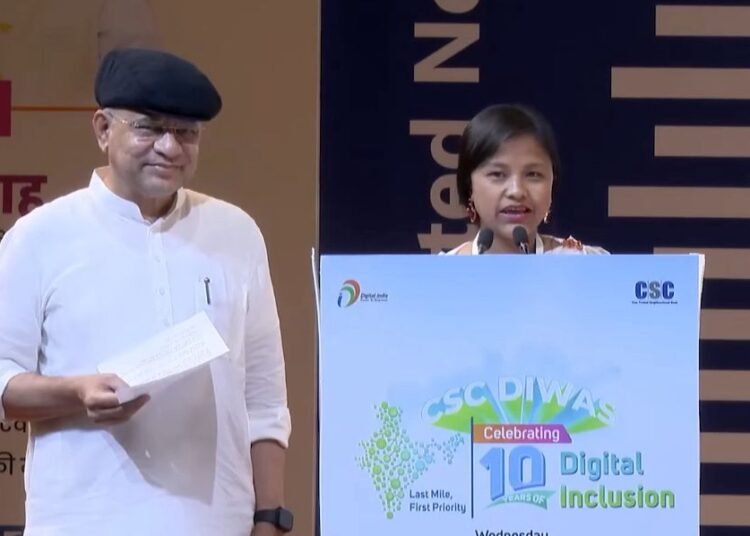 Centre praises Meghalaya entrepreneur for digital service