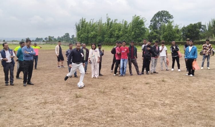 EJH district admin pitches football to kick drug addiction