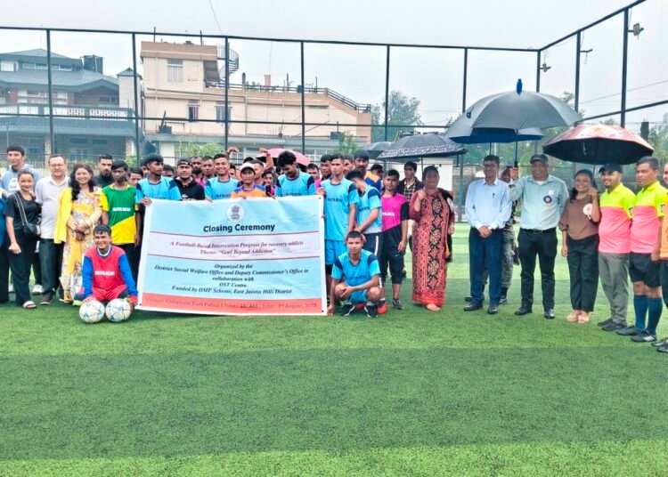 Football tournament for recovery drug addicts concludes