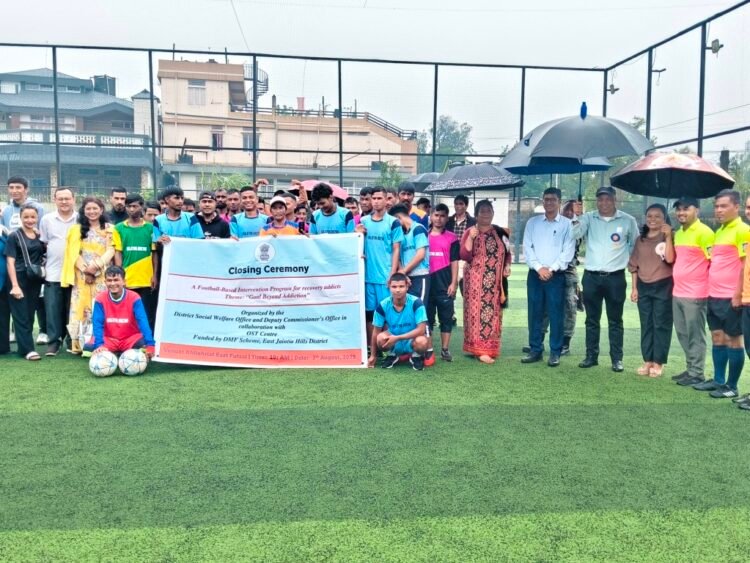 Football tournament for recovery drug addicts concludes