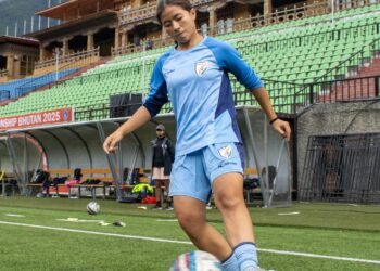 Meghalaya’s Bonifilia Shullai scores for India in SAFF U-17 Women’s Championship