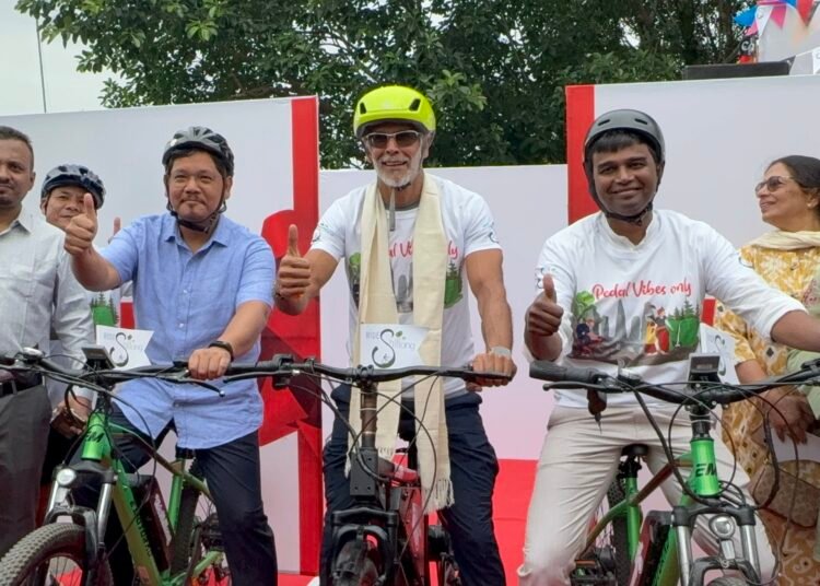 Pedal vibes only: Electric bike sharing system turned on