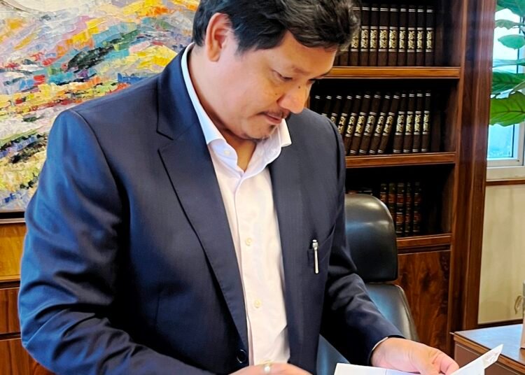 A reshuffle in the offing? Conrad keeps cards close to chest