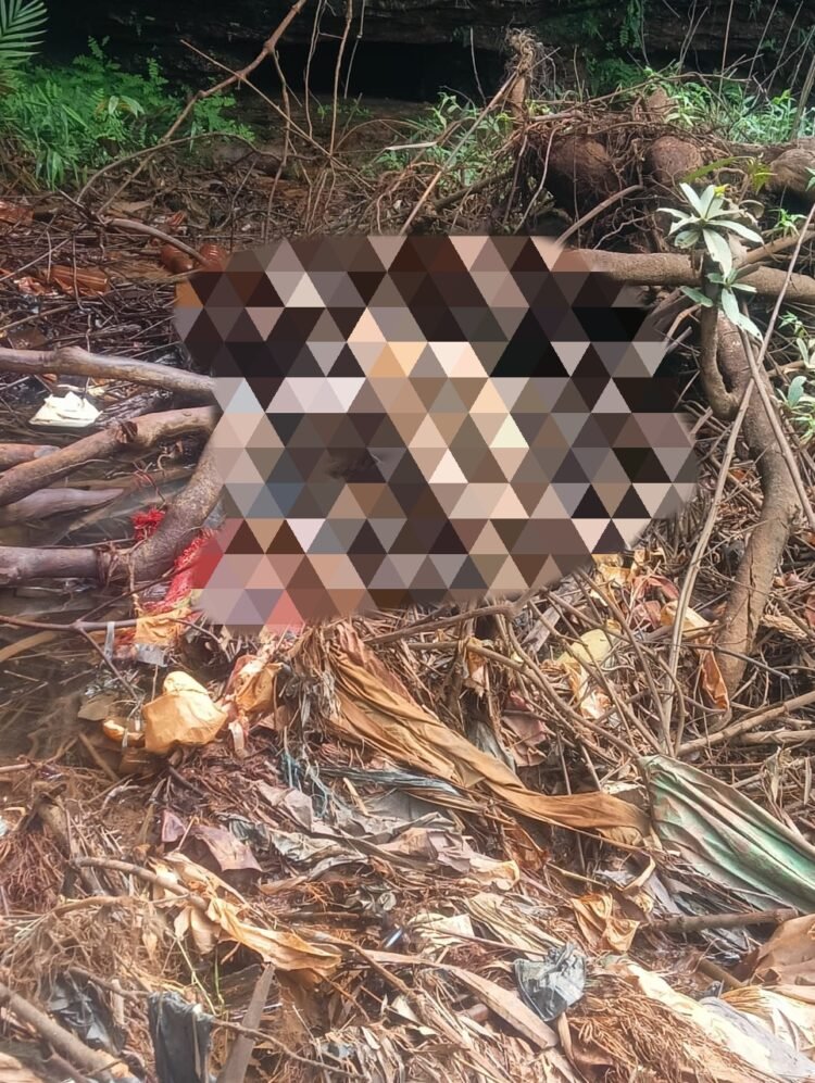 Decomposed body of an unknown woman found in EJH
