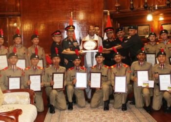 Guv lauds NCC cadets
