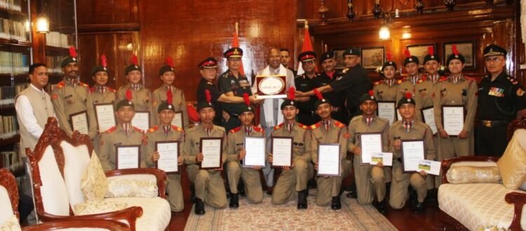 Guv lauds NCC cadets