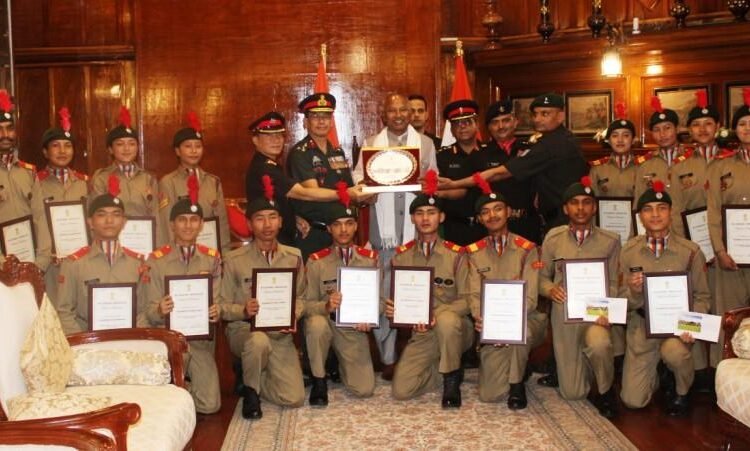 Guv lauds NCC cadets