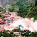 Flashflood havoc in Uttarakhand: houses buried, scores trapped and at least four killed