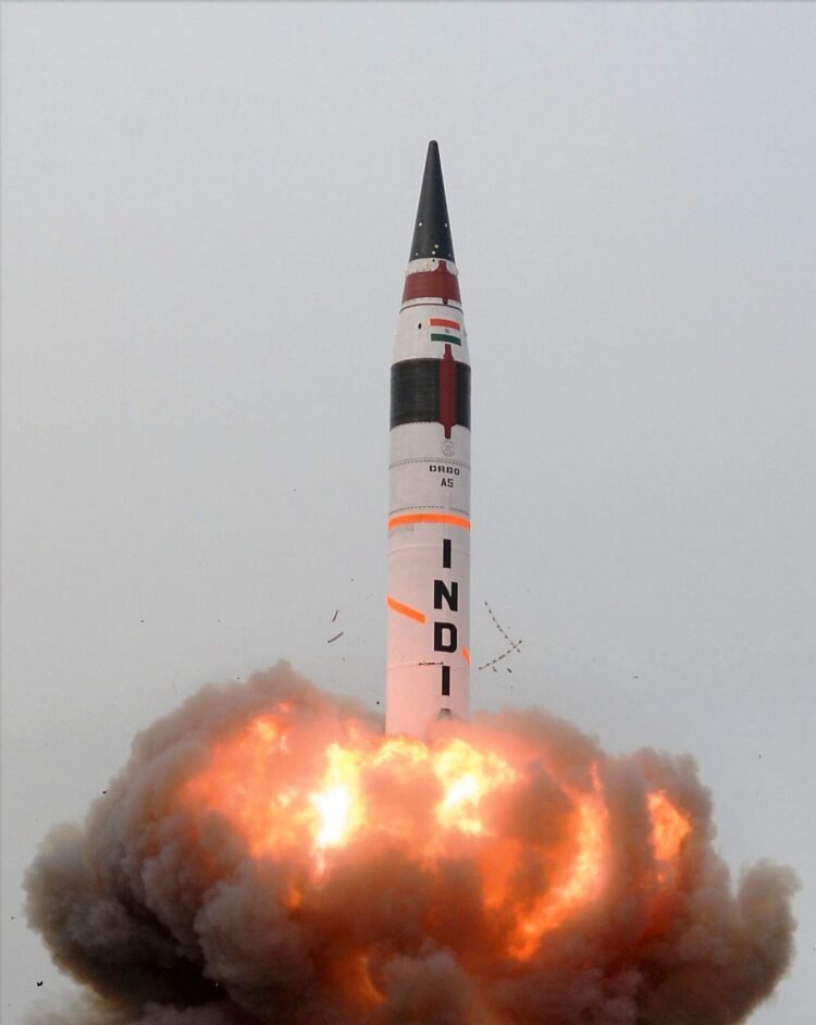 India successfully test-fires ‘Agni 5’ ballistic missile