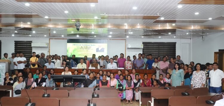 State farmers join nationwide viewing part of PM-KISAN scheme release