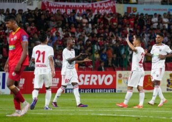 Redeem’s strike knocks out Lajong, sends NEUFC into Durand Cup final