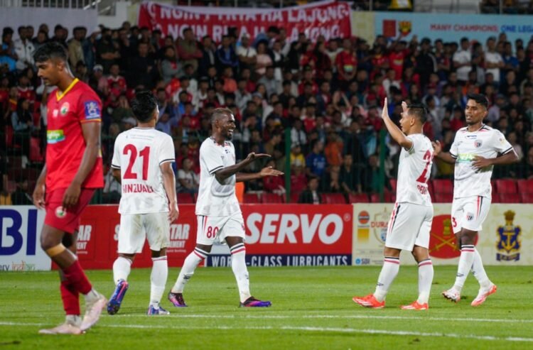 Redeem’s strike knocks out Lajong, sends NEUFC into Durand Cup final