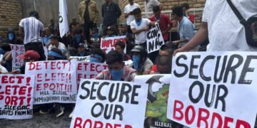 Pan-NE demo today against illegal migrants