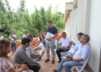 Assembly estimates committee inspects projects in Ri Bhoi