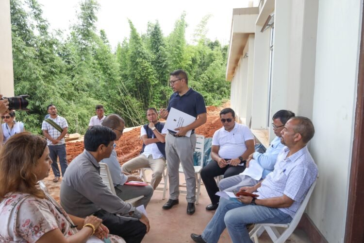 Assembly estimates committee inspects projects in Ri Bhoi