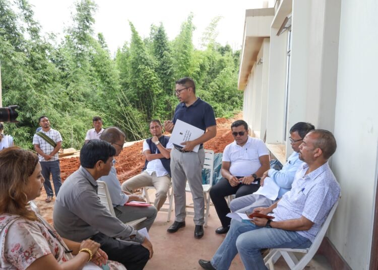 Assembly estimates committee inspects projects in Ri Bhoi