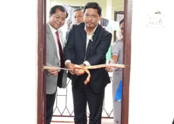 CM inaugurates computer lab & community hall in Mawlai