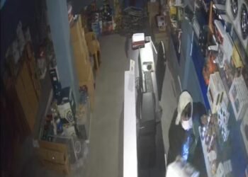 Theft at store; owner puts up public appeal