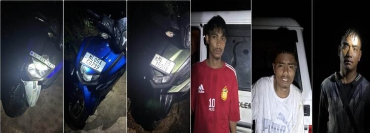 Bike thieves held in Demthring; 3 two-wheelers recovered