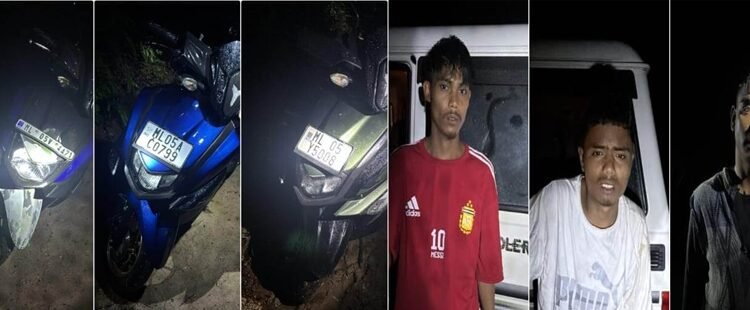 Bike thieves held in Demthring; 3 two-wheelers recovered