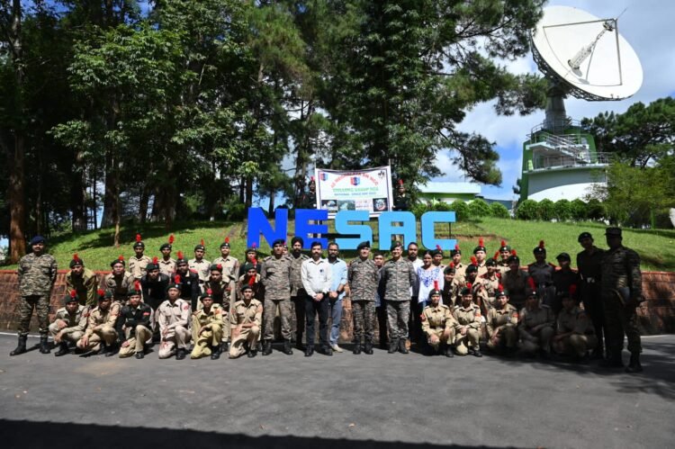 NCC cadets visit NESAC on National Space Day