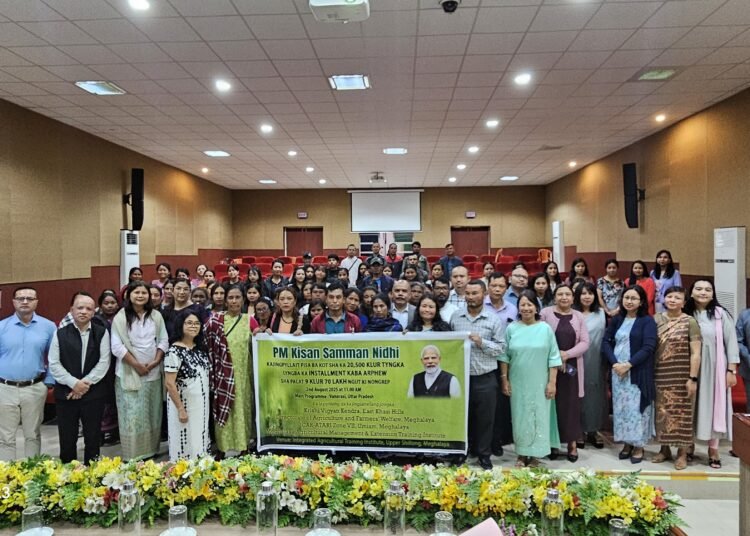 Meghalaya farmers join launch of 20th instalment of PM Kisan scheme