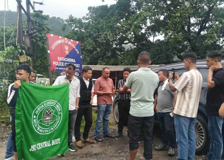 Pressure groups carry out checks in Jaintia region amid Assam eviction drive