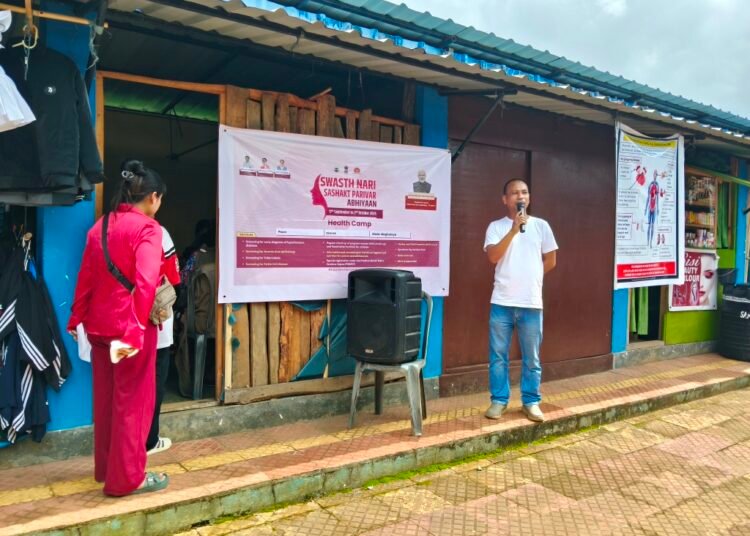 Swasth Nari Sashakt Parivar health camps held