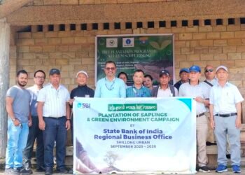 3500 saplings planted on Lum Sohpetbneng to boost green cover