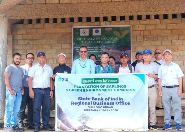 3500 saplings planted on Lum Sohpetbneng to boost green cover