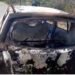 Vehicle of Acting Syiem of Nobosohphoh torched