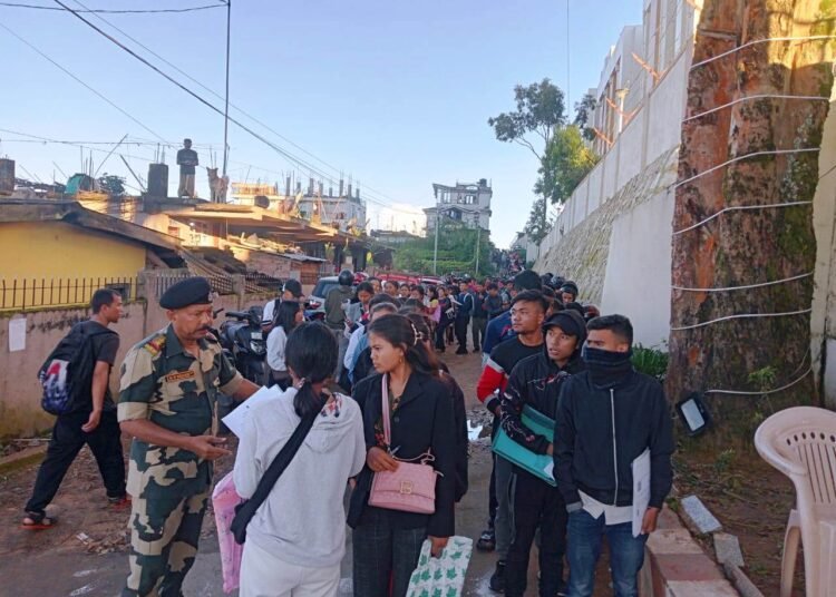 BSF special recruitment rally for Meghalaya begins