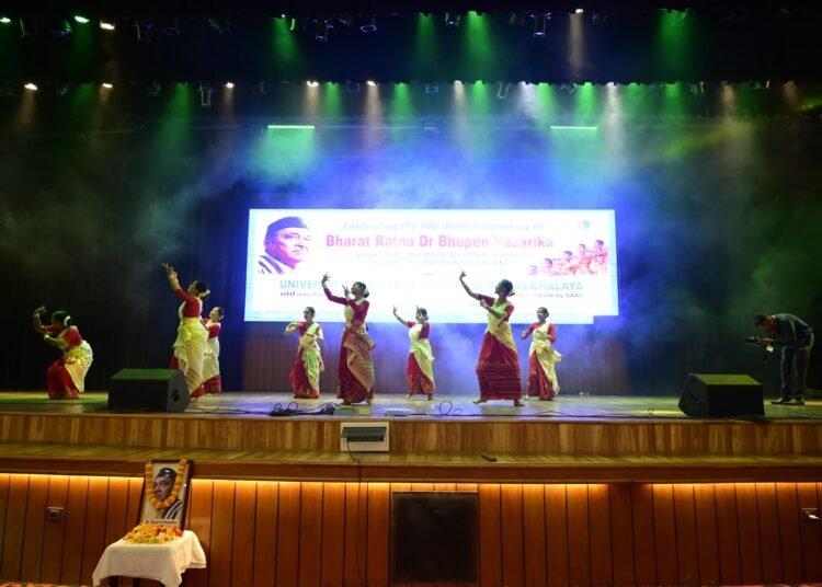 USTM pays tribute to Bhupen Hazarika on birth anniversary