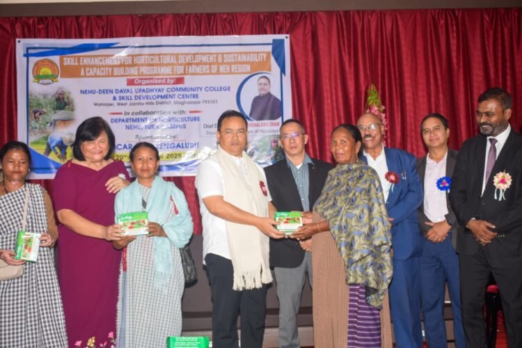 Capacity building on skill enhancement in horticulture held