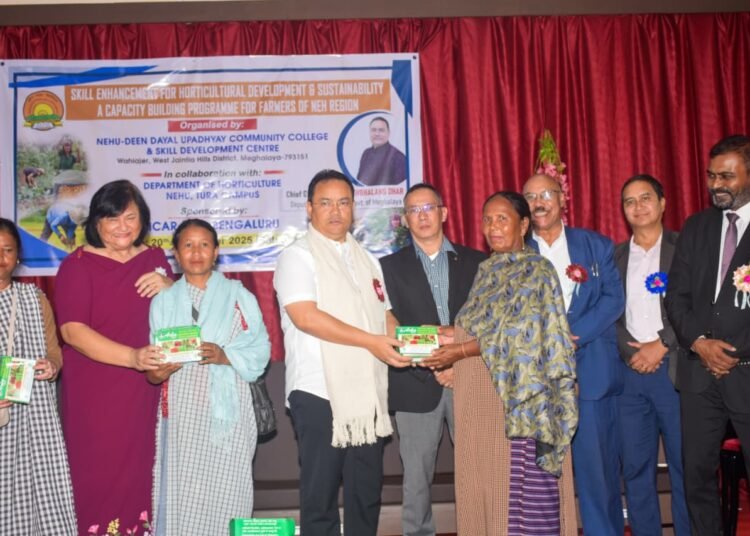 Capacity building on skill enhancement in horticulture held