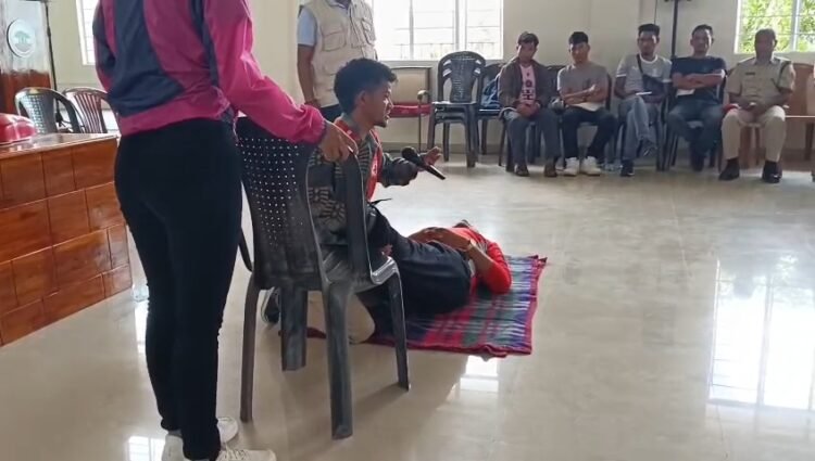 Disaster management, first aid training held in Sohra